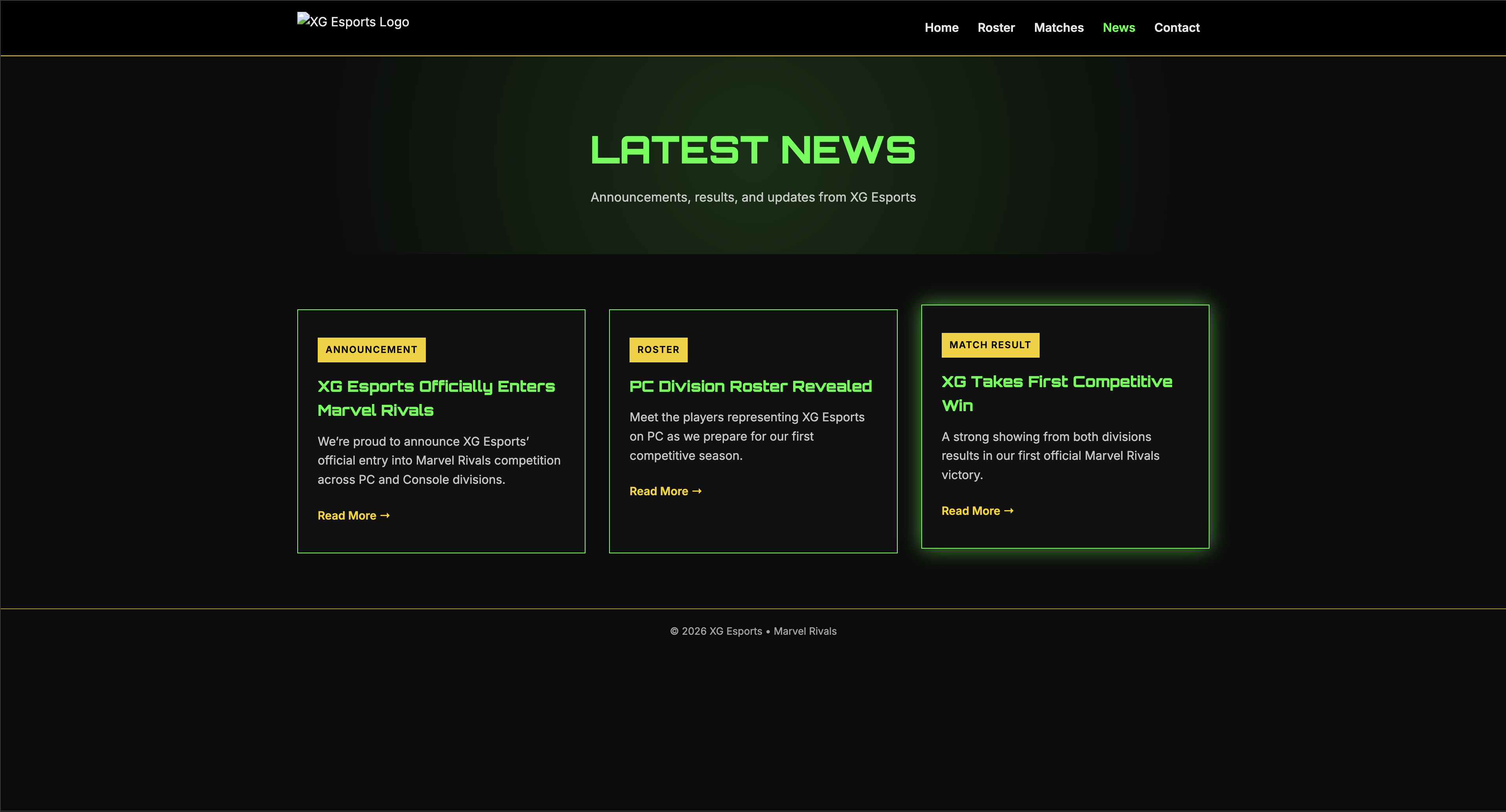 X-Garden Website Design